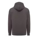 Hanorac cu gluga, Unisex, 2502E10196, iqoniq, Bumbac, Gri antracit, XS
