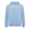 Hanorac cu gluga, Unisex, 2502E10318, iqoniq, Bumbac, Albastru sky, L