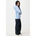 Hanorac cu gluga, Unisex, 2502E10319, iqoniq, Bumbac, Albastru sky, M
