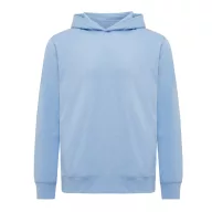   Hanorac cu gluga, Unisex, 2502E10320, iqoniq, Bumbac, Albastru sky, S