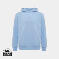   Hanorac cu gluga, Unisex, 2502E10320, iqoniq, Bumbac, Albastru sky, S