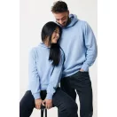 Hanorac cu gluga, Unisex, 2502E10323, iqoniq, Bumbac, Albastru sky, XXL