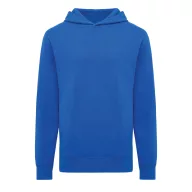   Hanorac cu gluga, Unisex, 2502E10310, iqoniq, Bumbac, Albastru royal, L