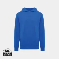   Hanorac cu gluga, Unisex, 2502E10310, iqoniq, Bumbac, Albastru royal, L