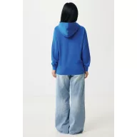   Hanorac cu gluga, Unisex, 2502E10310, iqoniq, Bumbac, Albastru royal, L