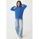 Hanorac cu gluga, Unisex, 2502E10312, iqoniq, Bumbac, Albastru royal, S