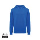 Hanorac cu gluga, Unisex, 2502E10313, iqoniq, Bumbac, Albastru royal, XL