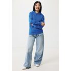 Hanorac cu gluga, Unisex, 2502E10313, iqoniq, Bumbac, Albastru royal, XL
