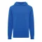 Hanorac cu gluga, Unisex, 2502E10316, iqoniq, Bumbac, Albastru royal, XXS