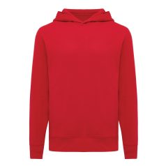   Hanorac cu gluga, Unisex, 2502E10302, iqoniq, Bumbac, Rosu, L