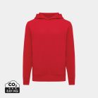 Hanorac cu gluga, Unisex, 2502E10303, iqoniq, Bumbac, Rosu, M