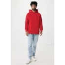 Hanorac cu gluga, Unisex, 2502E10303, iqoniq, Bumbac, Rosu, M