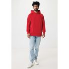 Hanorac cu gluga, Unisex, 2502E10303, iqoniq, Bumbac, Rosu, M