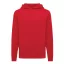 Hanorac cu gluga, Unisex, 2502E10305, iqoniq, Bumbac, Rosu, XL