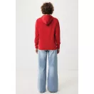 Hanorac cu gluga, Unisex, 2502E10305, iqoniq, Bumbac, Rosu, XL