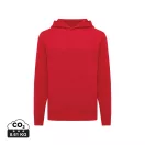 Hanorac cu gluga, Unisex, 2502E10307, iqoniq, Bumbac, Rosu, XXL