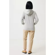   Hanorac cu gluga, Unisex, 2502E10268, iqoniq, Bumbac, Gri light, L
