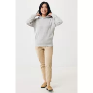   Hanorac cu gluga, Unisex, 2502E10269, iqoniq, Bumbac, Gri light, M