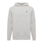 Hanorac cu gluga, Unisex, 2502E10272, iqoniq, Bumbac, Gri light, XS