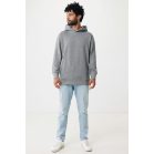Hanorac cu gluga, Unisex, 2502E10261, iqoniq, Bumbac, Gri antracit, XL