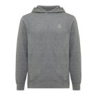 Hanorac cu gluga, Unisex, 2502E10261, iqoniq, Bumbac, Gri antracit, XL