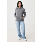 Hanorac cu gluga, Unisex, 2502E10261, iqoniq, Bumbac, Gri antracit, XL