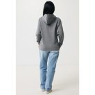 Hanorac cu gluga, Unisex, 2502E10261, iqoniq, Bumbac, Gri antracit, XL