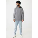 Hanorac cu gluga, Unisex, 2502E10264, iqoniq, Bumbac, Gri antracit, XXS