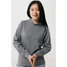 Hanorac cu gluga, Unisex, 2502E10264, iqoniq, Bumbac, Gri antracit, XXS