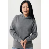   Hanorac cu gluga, Unisex, 2502E10264, iqoniq, Bumbac, Gri antracit, XXS