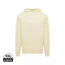 Hanorac cu gluga, Unisex, 2502E10231, iqoniq, Bumbac, Galben cream, XXL