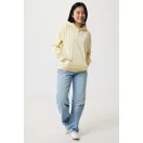 Hanorac cu gluga, Unisex, 2502E10233, iqoniq, Bumbac, Galben cream, 3XL