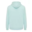 Hanorac cu gluga, Unisex, 2502E10237, iqoniq, Bumbac, Albastru mint, XL