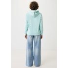 Hanorac cu gluga, Unisex, 2502E10240, iqoniq, Bumbac, Albastru mint, XXS