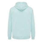 Hanorac cu gluga, Unisex, 2502E10240, iqoniq, Bumbac, Albastru mint, XXS