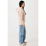   Hanorac cu gluga, Unisex, 2502E10293, iqoniq, Bumbac, Portocaliu peach, 3XL