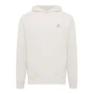 Hanorac cu gluga, Unisex, 2502E10251, iqoniq, Bumbac, Alb ivory, M