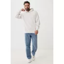 Hanorac cu gluga, Unisex, 2502E10254, iqoniq, Bumbac, Alb ivory, XS