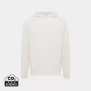 Hanorac cu gluga, Unisex, 2502E10255, iqoniq, Bumbac, Alb ivory, XXL
