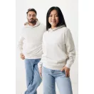 Hanorac cu gluga, Unisex, 2502E10255, iqoniq, Bumbac, Alb ivory, XXL