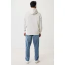 Hanorac cu gluga, Unisex, 2502E10255, iqoniq, Bumbac, Alb ivory, XXL