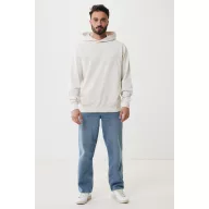   Hanorac cu gluga, Unisex, 2502E10256, iqoniq, Bumbac, Alb ivory, XXS