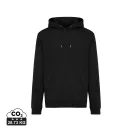 Hanorac cu gluga, iqoniq, 2610E15765, Unisex, Bumbac, Negru, XS