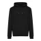 Hanorac cu gluga, iqoniq, 2610E15767, Unisex, Bumbac, Negru, XXS