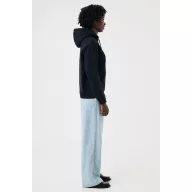   Hanorac cu gluga, iqoniq, 2610E15767, Unisex, Bumbac, Negru, XXS