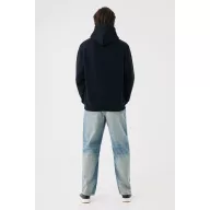   Hanorac cu gluga, iqoniq, 2610E15767, Unisex, Bumbac, Negru, XXS