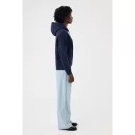   Hanorac cu gluga, iqoniq, 2610E15862, Unisex, Bumbac, Albastru Navy, 5XL