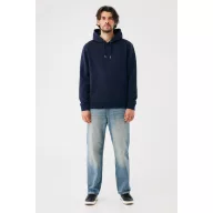   Hanorac cu gluga, iqoniq, 2610E15862, Unisex, Bumbac, Albastru Navy, 5XL