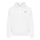 Hanorac cu gluga, iqoniq, 2610E15871, Unisex, Bumbac, Alb, 4XL