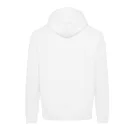 Hanorac cu gluga, iqoniq, 2610E15877, Unisex, Bumbac, Alb, XS